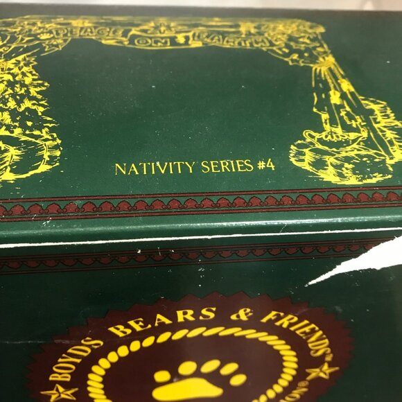 Boyds Bears & Friends The Stage Christmas Arch Peace on Earth Bearstone Collecti - Picture 5 of 12